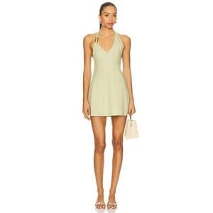 SNDYS Oskar Mini Dress in Pear